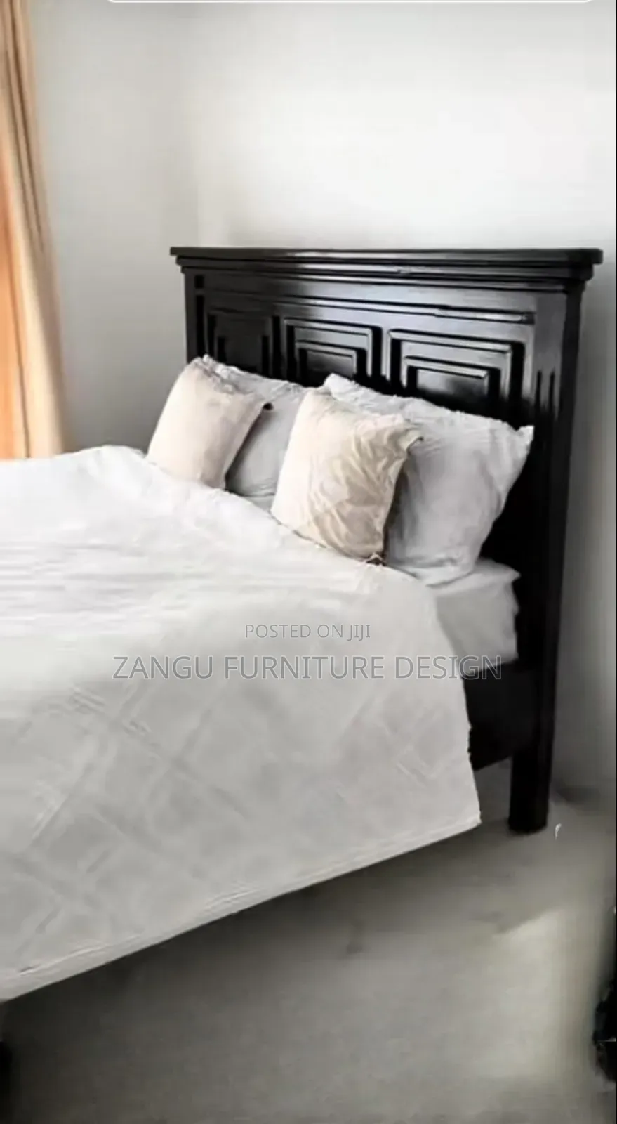 Neo-Modern Panel Board Beds