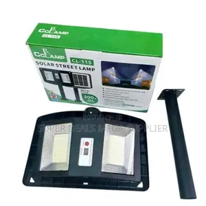 Ctlamp 300w Dusk to Dawn Solar Street Light With Motion Activation