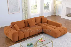6 Seater Bubble L Sofa