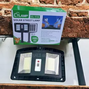 Ctlamp 300w Large Super Bright Solar Street Light for Garden and Road