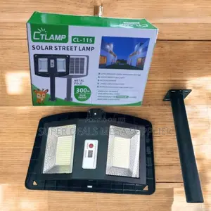 Ctlamp 300w Double Sided Super Bright Waterproof Solar Street Light