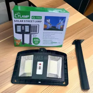 Ctlamp 300w Ultra High Quality Solar Street Light With Sensor Mode