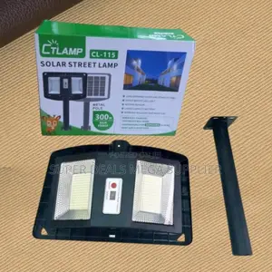 Ctlamp 300w Rustproof Double Sided Waterproof Solar Street Light