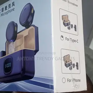 Q8 Portable Wireless Mic Type-C/Lightning for Video Creators