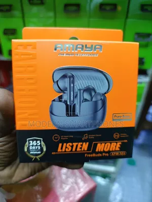 Amaya Free Buds Pro Atw 233 40hrs Wireless Bluetooth Earphones