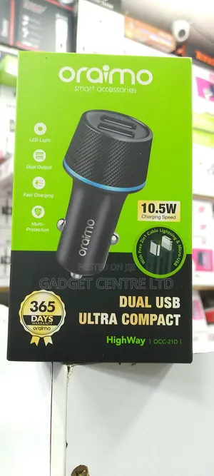 Original Oraimo 10.5w Car Charger