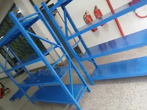 Blue Industrial Shelve