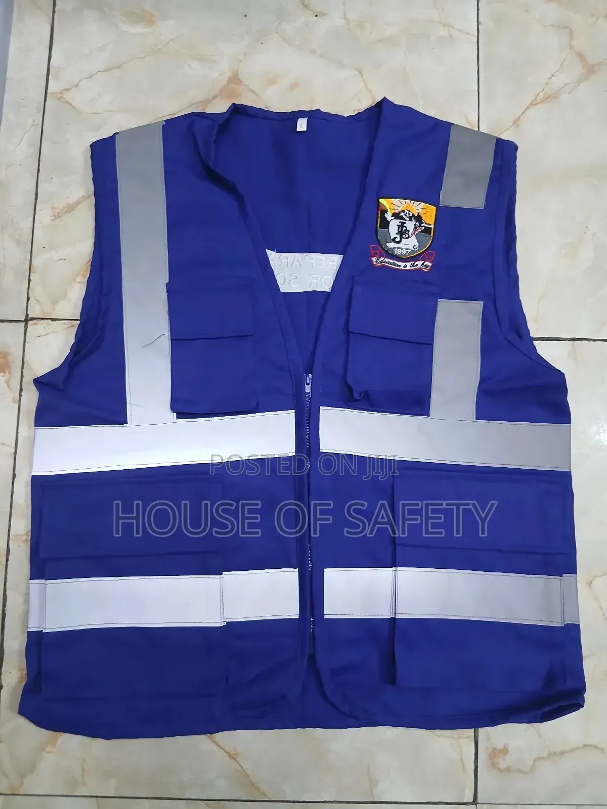 Four Straps Reflective Jackets
