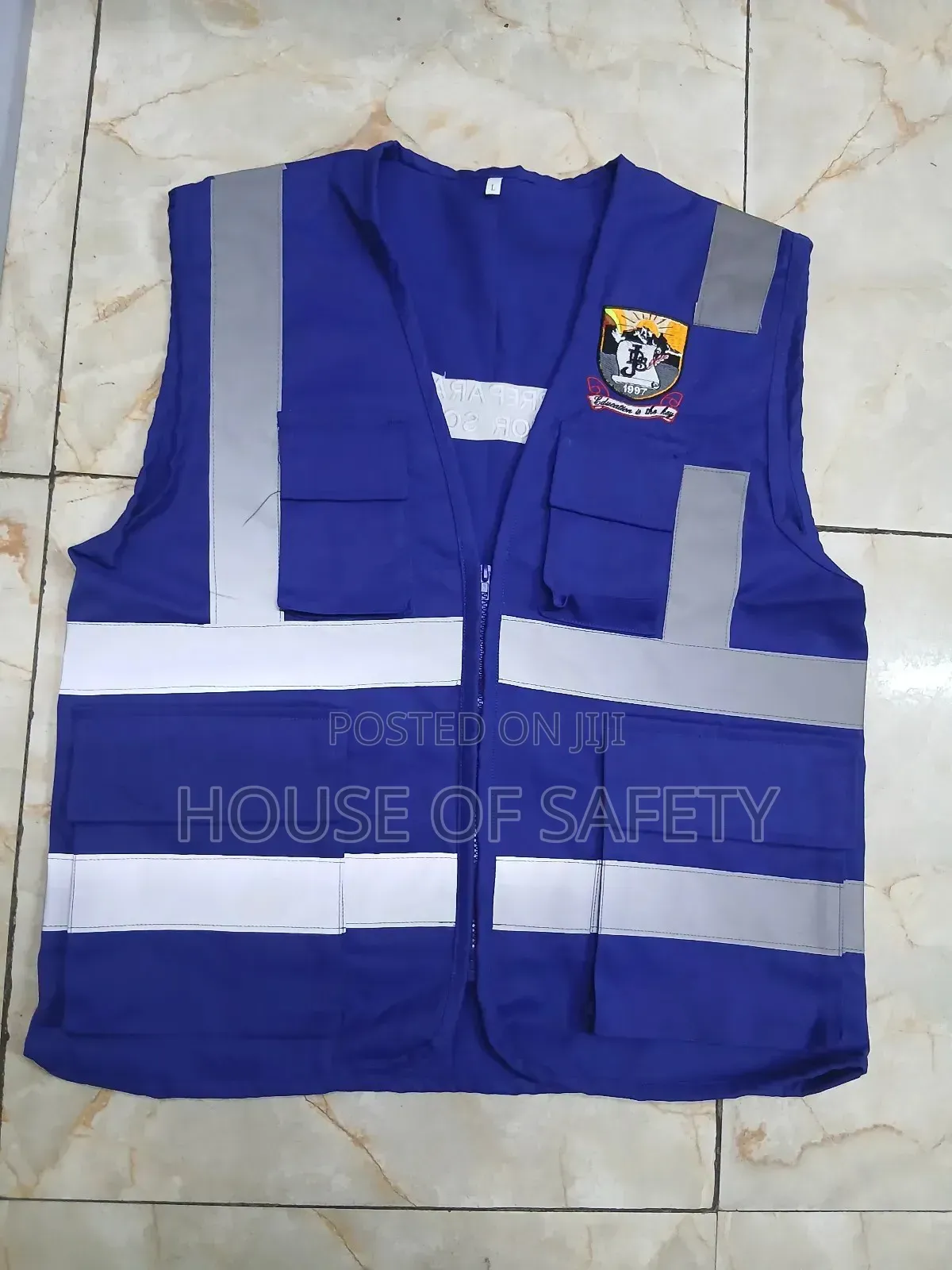 Four Straps Reflective Jackets