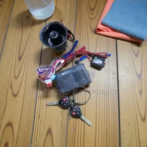 Universal Car Alarm With Flip Keys, High Sensitivity Shock Detection