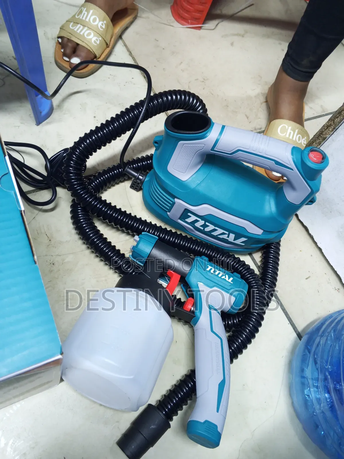 Total HVLP Spray Gun 550watts