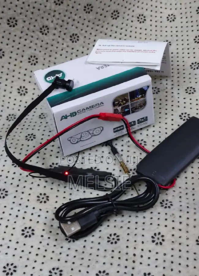 Wifi Pinhole Spy Camera With Motion Detection