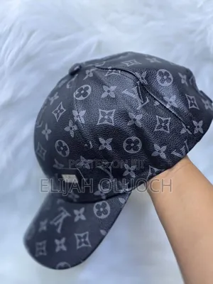 Leather Louis Vuitton Designer Cap