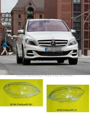 Headlamp Lens Cover Mercedes Benz B Class W246 Prefacelift