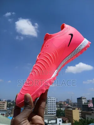 Phantom Luna Pink Astro Turf Football Trainers Boots