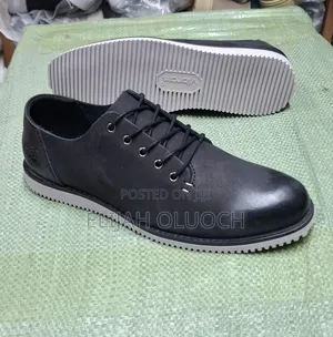 Black Timberland Laced Low Casual Shoes