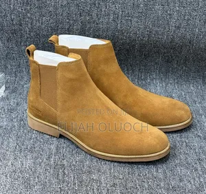 Brown Sued Chelsea Boots Billionaire