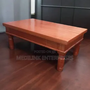 Wooden Mahogany Vanish Coffee Table 2.5*4ft