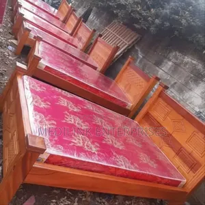 Mahogany 5*6 Wooden Beds Vanish (Hotels Resort)