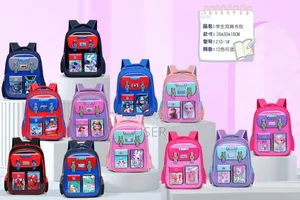 Kids Cartoon Bag 
Waterproof 
With Multiple Pockets