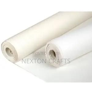 Primed Canvas Roll 1 Meter by 1 Meter