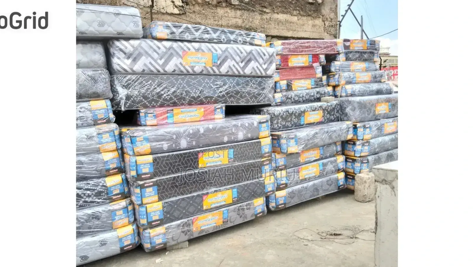 Morning Glory 3.5ft*6ft 8inch Medium Density Plain Mattress