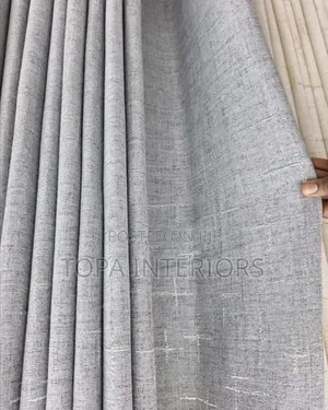 Light Grey Classy Living Room Curtains for House Decoration