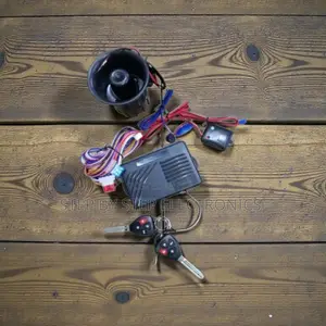 Advanced Car Alarm Kit With Flip Keys, Door Trigger and Loud Siren