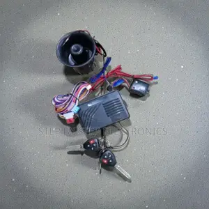 Vehicle Car Alarm System Kit With Flip Keys and High Sensitivity Siren