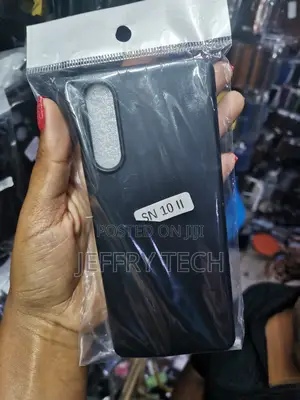 Maiiko Sony Xperia 10 Ii Scratch Resistant Soft Tpu Silicone Back Cove