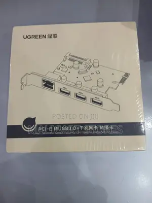 Ugreen Us230 Pci-E to 4 Ports Usb 3.0 Gigabit Ethernet Port