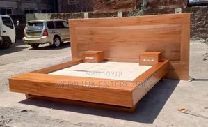 6*6 Vanish Mahogany Boxbed
