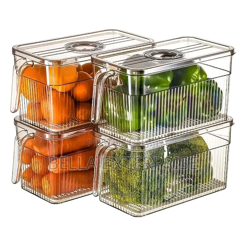 Acrylic Fridge Containers With Handle
5ltr
Clear
