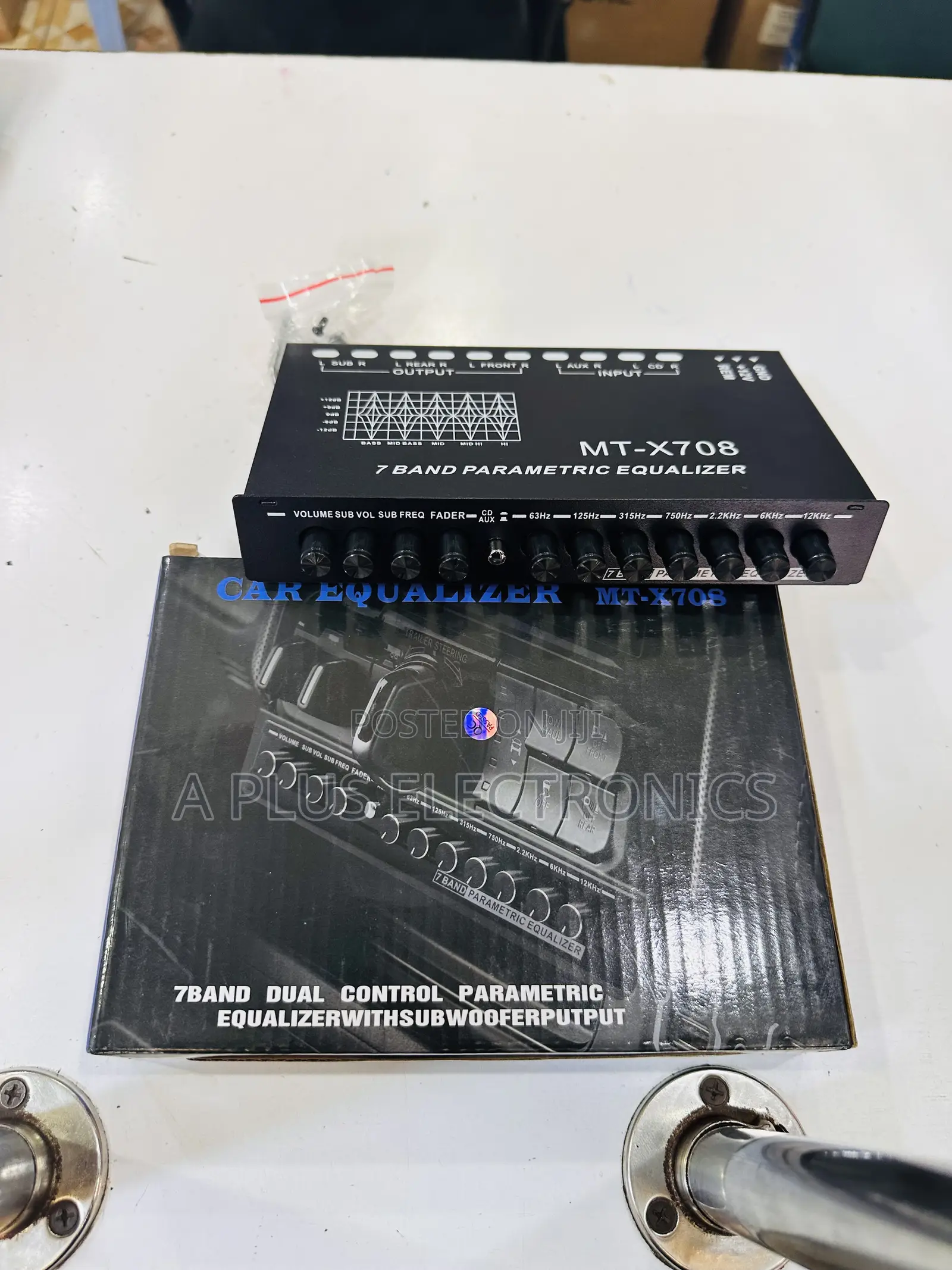 Car Audio Booster X708 – 7-Band Equalizer
