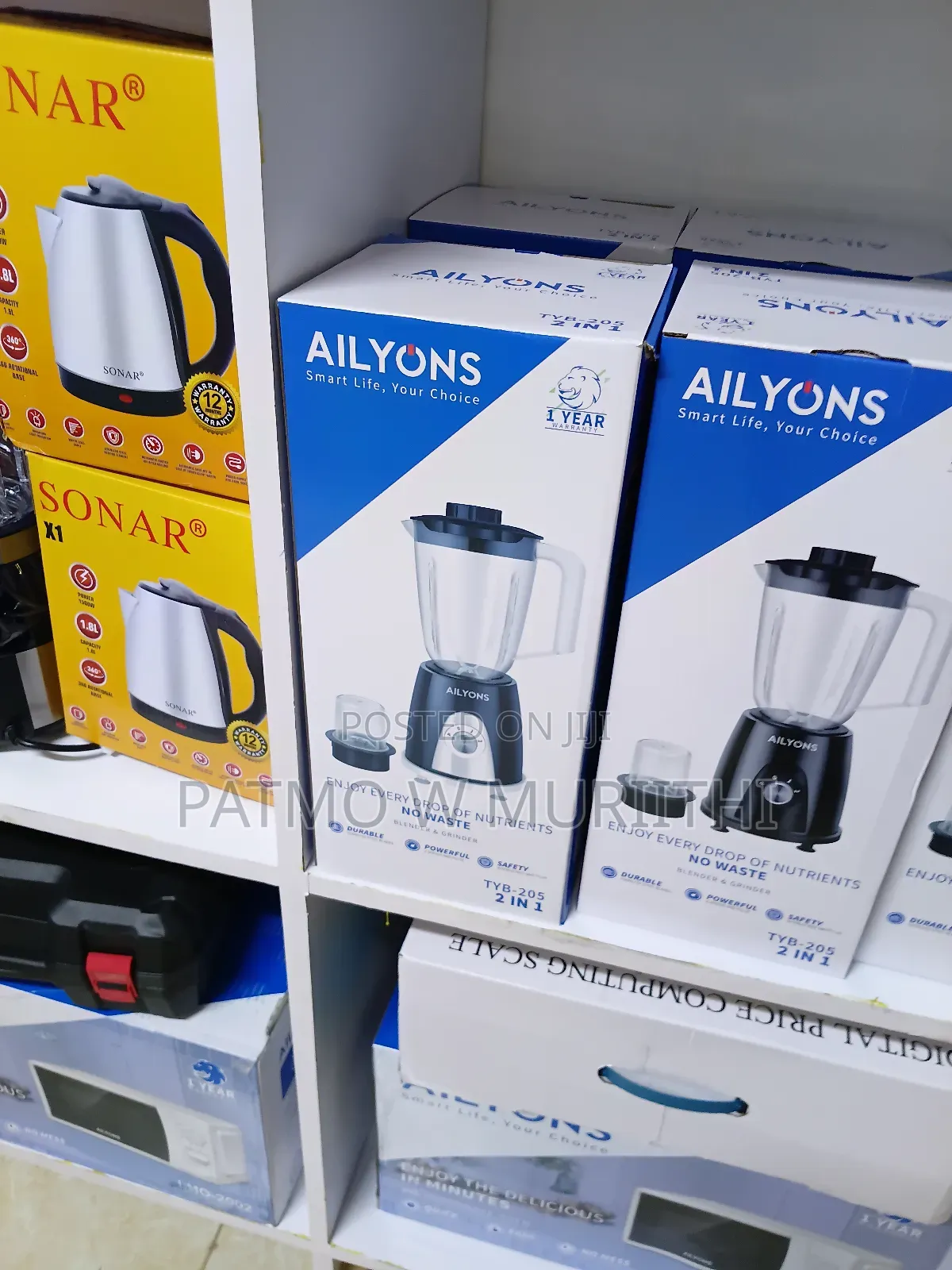 Ailyons Blender 2 in 1