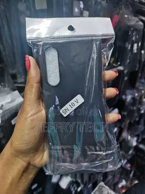 Misky Sony Xperia 10 V, Black Flexible Silicone Slim Fit Soft Case