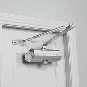 Fireproof Aluminum Hydraulic Automatic Door Closer 180° Max Opening