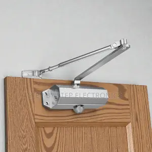 Stainless Steel Arm Aluminum Hydraulic Door Closer Easy Install