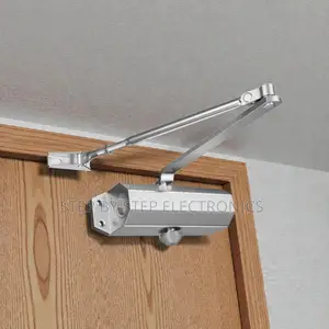 Fireproof Hydraulic Aluminum Door Closer Device Stainless Steel Arm