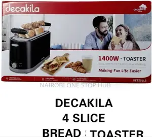 Decakila 4-Slice Toaster Model Kets011b.