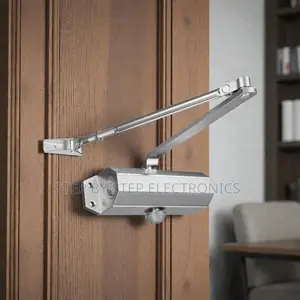 Aluminum Steel Arm Auto Door Closer Heavy Duty Hydraulic Soft Closing