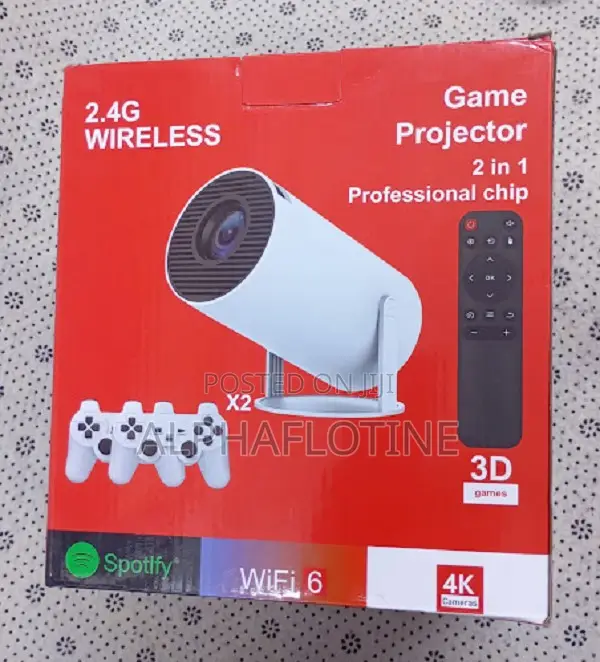 Game Projector 2 in 1 Professional Chip-Hy300