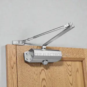 Premium Silver Painting Aluminum Door Closer 25-45kg