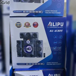 Ailipu Kl-6305 3.1ch Bluetooth Multimedia Speaker System With Ac/Dc 