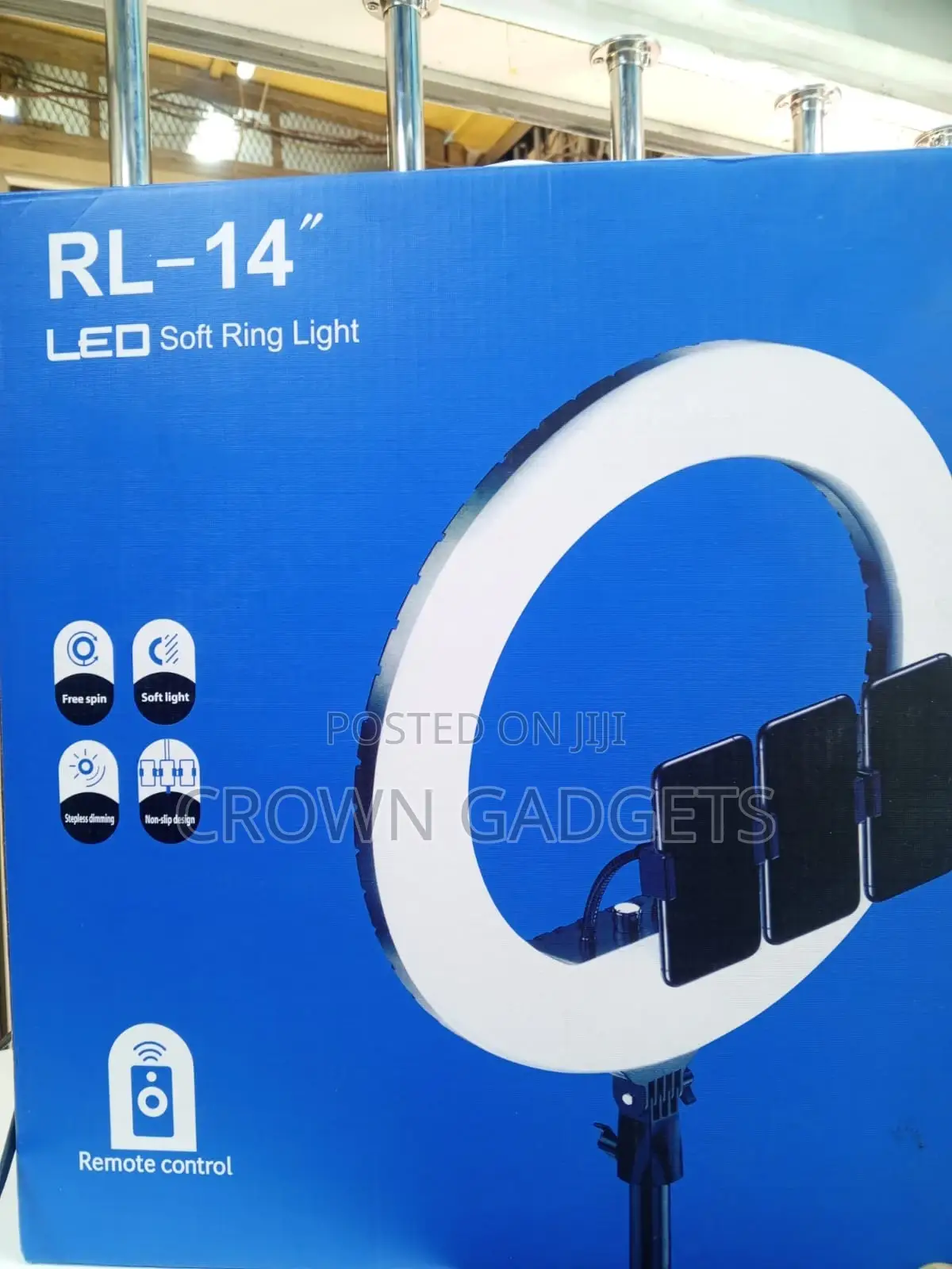 14-Inch Dimmable Ring Light for Live Streaming Makeup