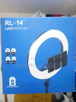 Rl-14 Dimmable Led Ring Light for Youtube, Tiktok Makeup