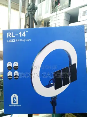 Usb Powered 14-Inch Led Ring Light With Remote Control