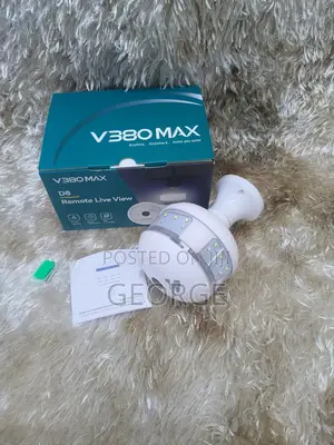 V380 Max Best Wifi Nanny Bulb V380 CCTV Camera
