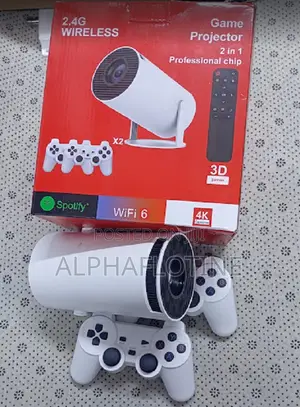 HY300 Gaming Projector Ideal for Games,movies, $ Streaming Android 13