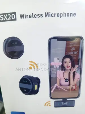 Sx20 Wireless Lavalier Microphone 2.4g for Phone Camera